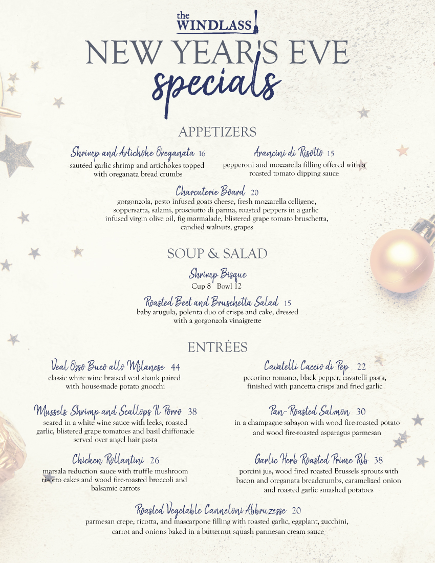 New Year's Eve Party I the Windlass